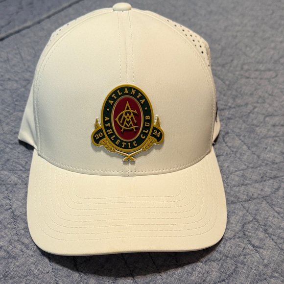 White Atlanta Athletic Club Cap - Picture 1 of 3